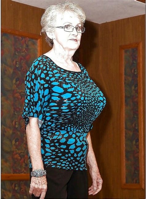 grannie boobs|older women tits 